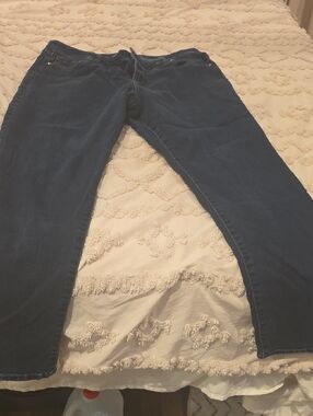 INC International Concepts Dark Blue Straight Leg Jeans